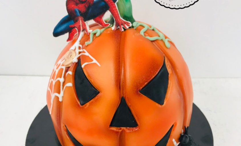 Gâteau Citrouille Et Spiderman – L'atelier De Dorothée