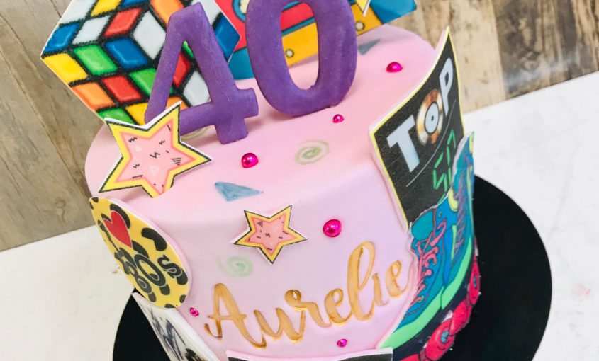 gâteau année 80 – L'atelier de Dorothée