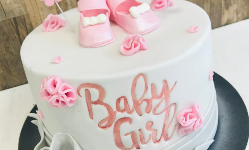 Gateau Baby Shower Petites Chaussures L Atelier De Dorothee