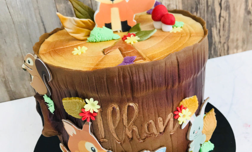 Gateau Animaux De La Foret L Atelier De Dorothee