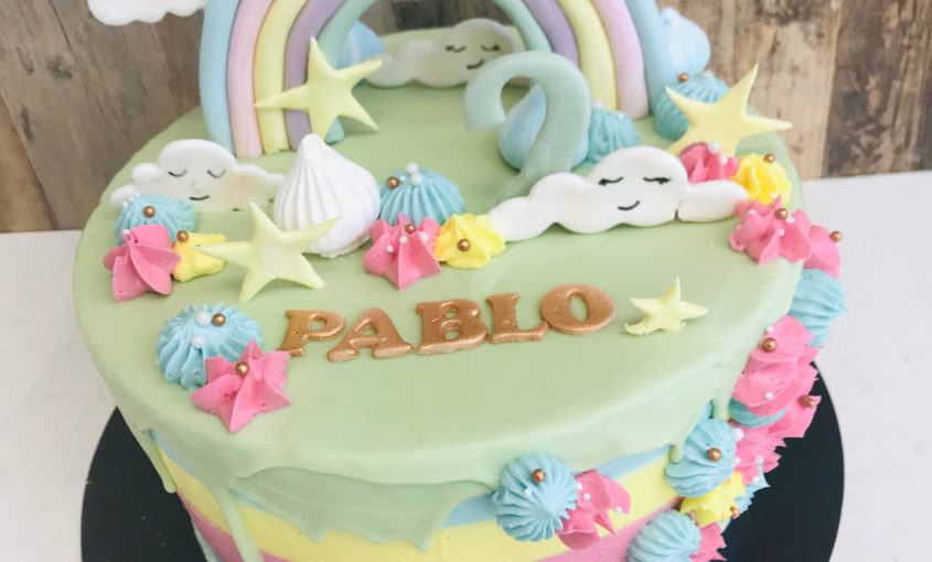 Gateau Nuage Et Arc En Ciel L Atelier De Dorothee