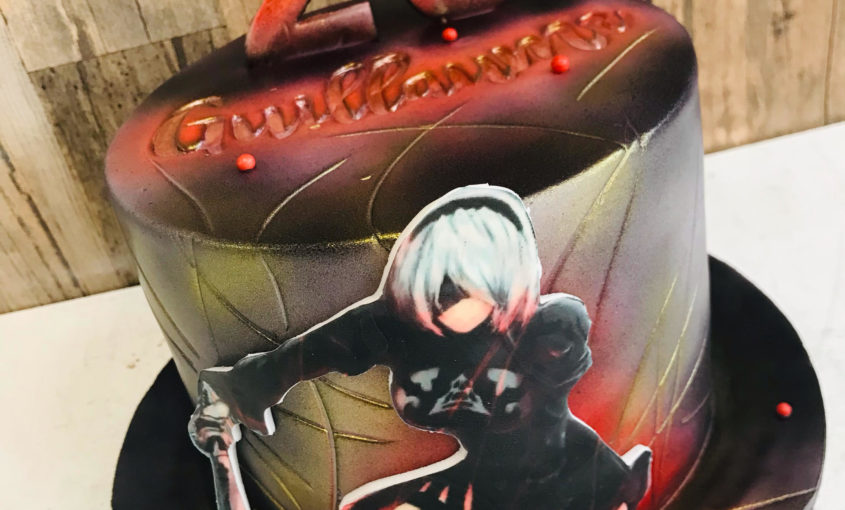 Gateau Manga Nier Automata L Atelier De Dorothee