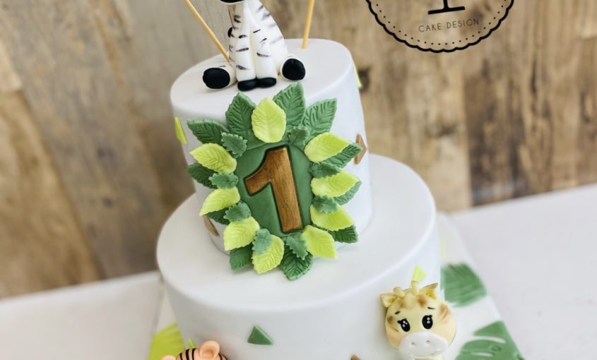 Gateau Animaux De La Savane L Atelier De Dorothee