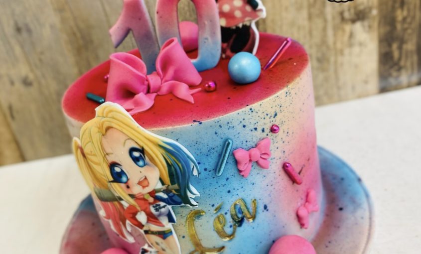 Gateau Harley Quinn Et Minnie L Atelier De Dorothee