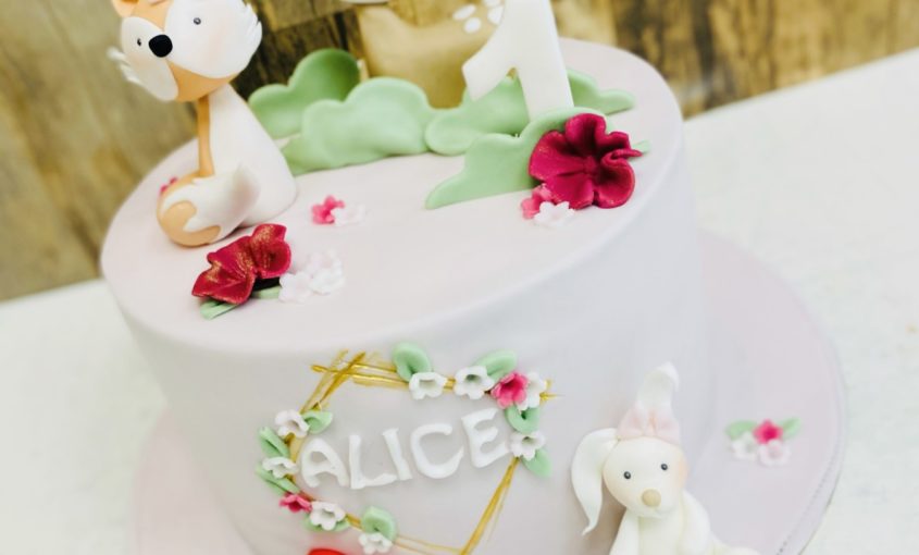 Gateau Biche Renard Et Lapin L Atelier De Dorothee